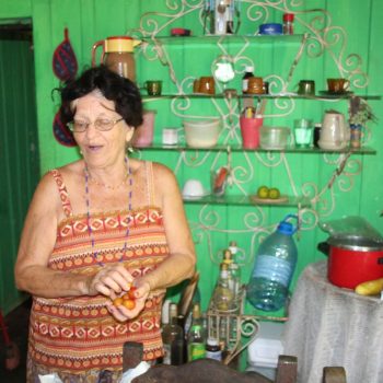 aan de rots in vinales